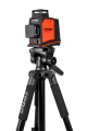 PRO Laser Płaszczyznowy LK-360.3DG Zielona Wiązka Zestaw + Statyw TR-650F