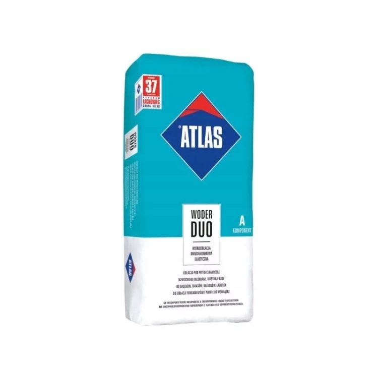 Atlas Woder Duo Hydroizolacja wydajna i odporna na parcie wody (A+B) 32 kg
