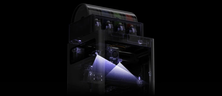 Bambu Lab Drukarka 3D X2D Combo z AMS 2 PRO